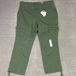 5.11 Tactical Fast Tac Tdu Pants Men's 46 x 34 Green Ripstop Utility Cargo